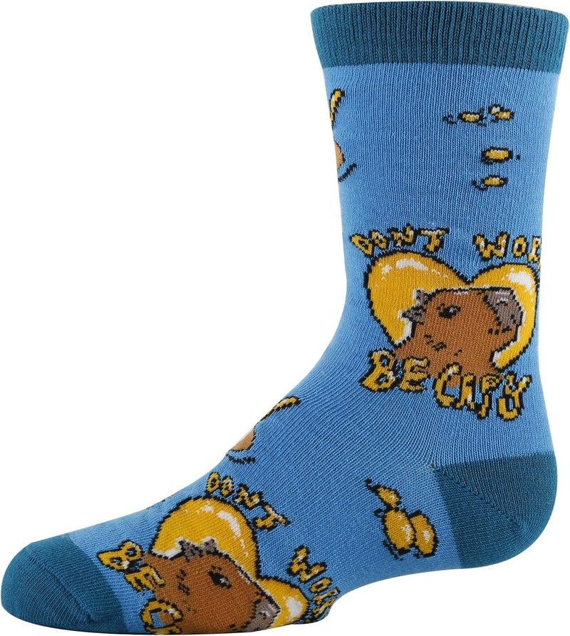 ooohyeah Kid's Novelty Cute Animals Crew Socks, Funny Crazy Silly Cool Casual Dress Socks for Boy and Girl, Size 1-5 - Image 3
